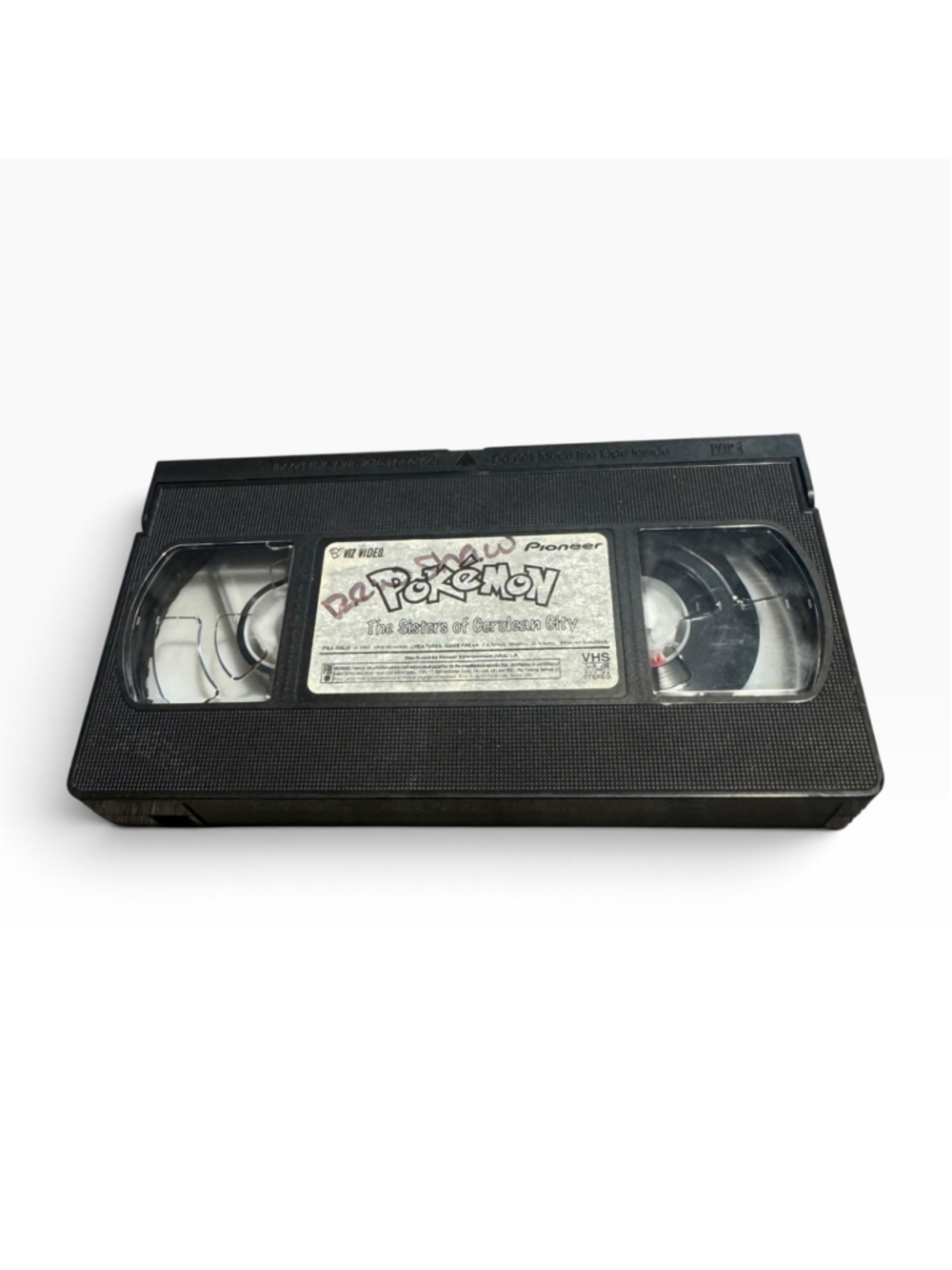 1998 Pokemon The Sisters of Cerulean City Season Movie Show VHS Tape Viz Video